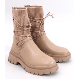 Gležnjače Willet Kaki sock bež 1