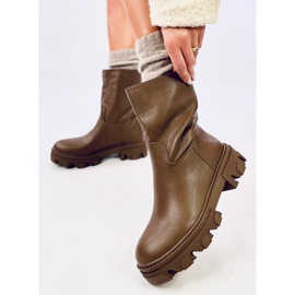 Gležnjače ravnog kroja Bunton Brown smeđa 2