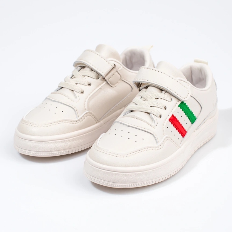 Dječje bijele tenisice s remenčićima bijela 2