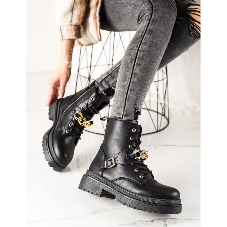 Udobni modni radnici crna 1