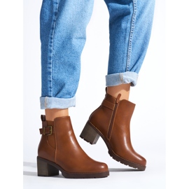 Smeđe ženske gležnjače smeđa 1