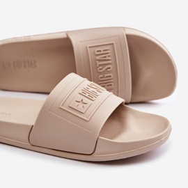 Lagane ženske japanke Big Star OO274035 Bež 2