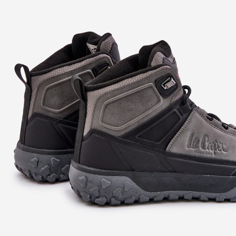 Izolirane muške planinarske cipele Lee Cooper LCJ-24-01-2939 siva 2