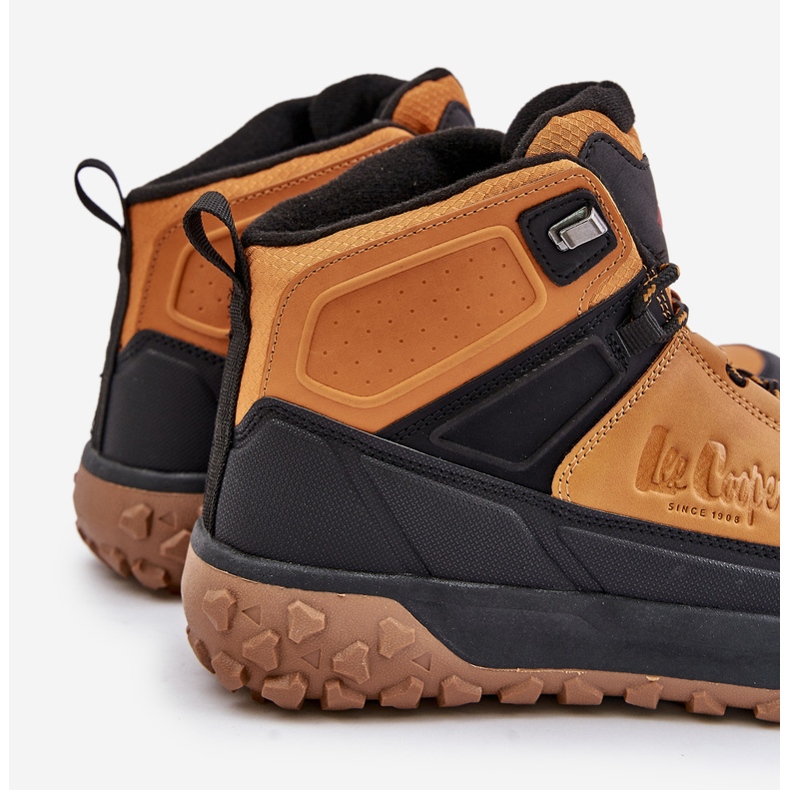 Izolirane muške planinarske cipele Lee Cooper LCJ-24-01-2938 Camel smeđa 2
