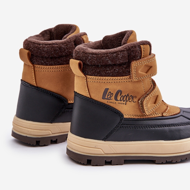 Izolirane čizme za snijeg za dječake Lee Cooper LCJ-23-01-2059 Camel smeđa 2