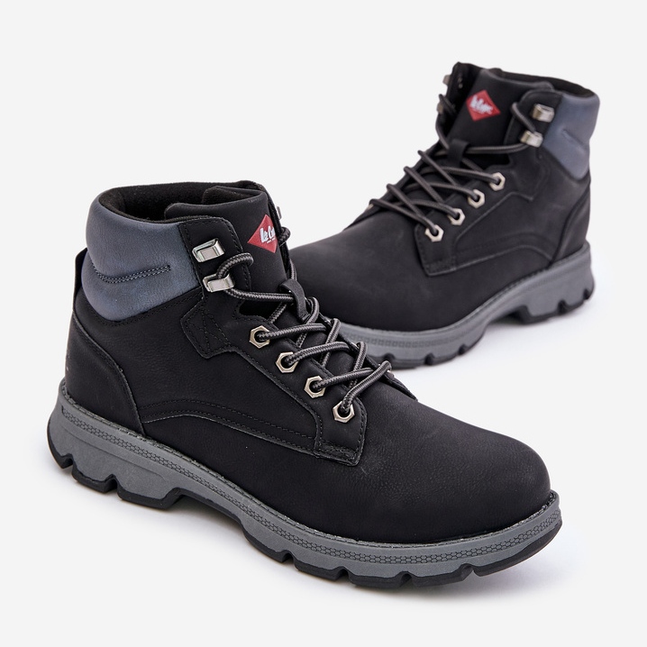 Lee Cooper muške planinarske cipele Trappers LCJ-24-01-2948 crna 1