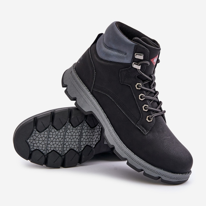 Lee Cooper muške planinarske cipele Trappers LCJ-24-01-2948 crna 2