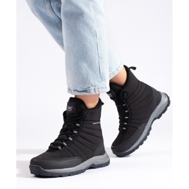 DK Aquaproof ženske visoke trekking cipele crno 1