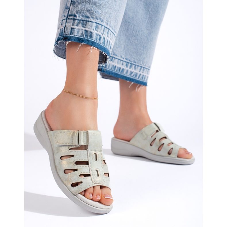 Ženske udobne sive japanke siva 2