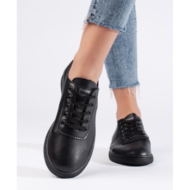 Ženske klasične crne tenisice crna 1