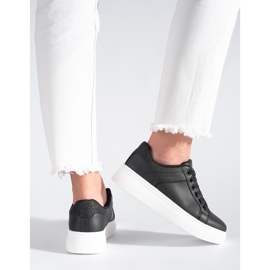 Crne tenisice na platformi crno 1