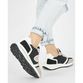 Ženske sportske cipele crne i bež boje crna 1