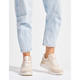 Ženske sportske cipele bež boje 1