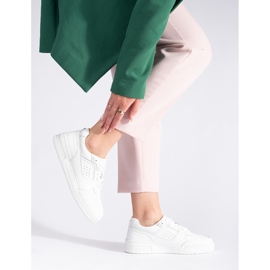 Bijele tenisice na platformu bijela 1