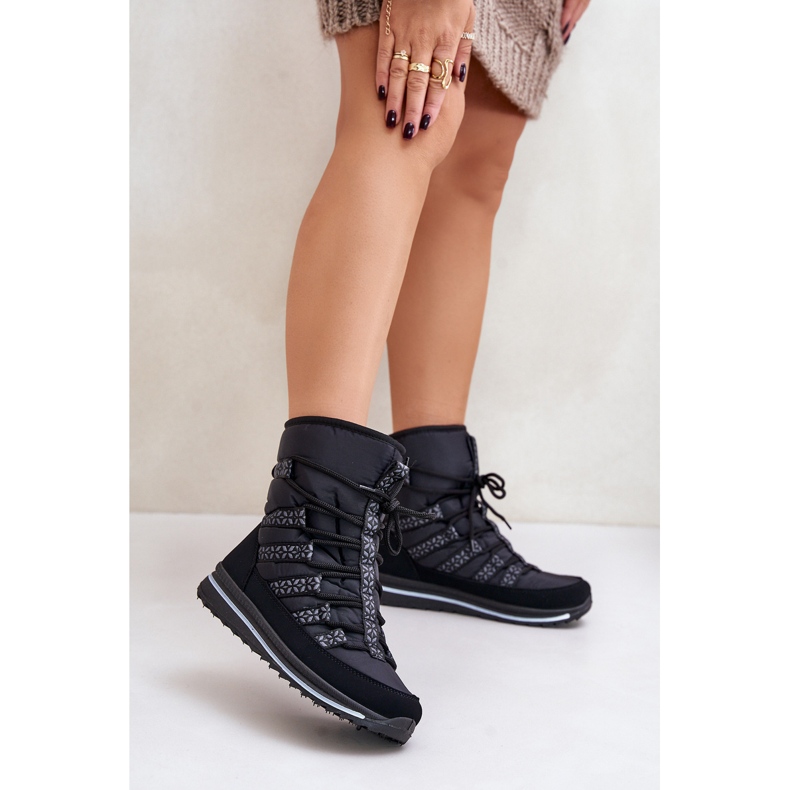 Progress PROGJ-20-02 Ženske čizme za snijeg crne crna 2