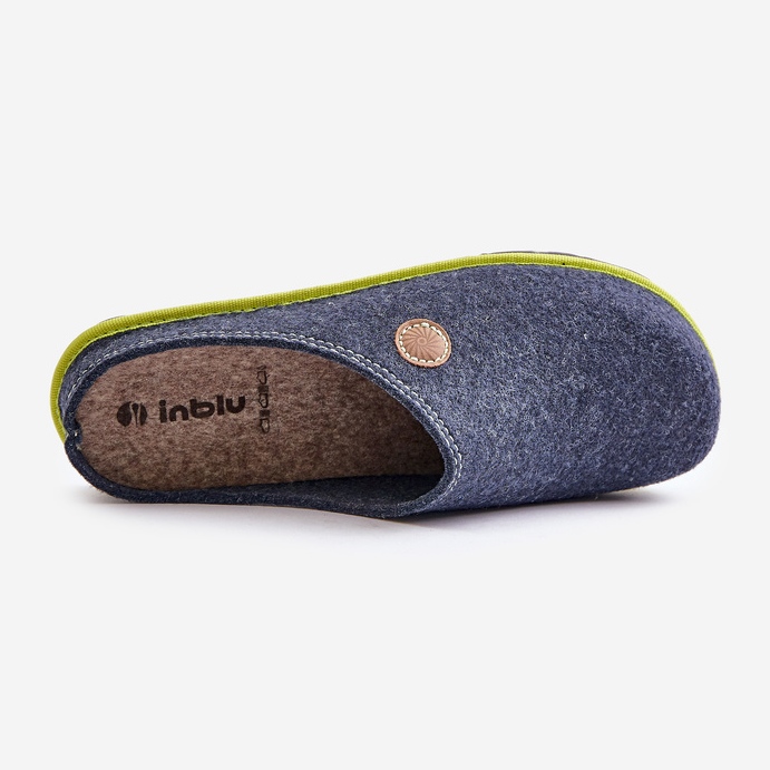 Ženske kućne cipele Inblu Slippers CS000039 Navy blue plava 2