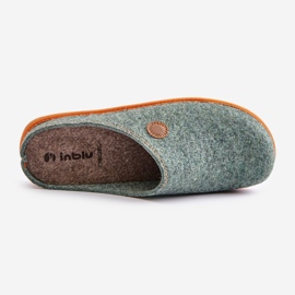 Ženske kućne cipele Inblu Slippers CS000039 Green zelena 2