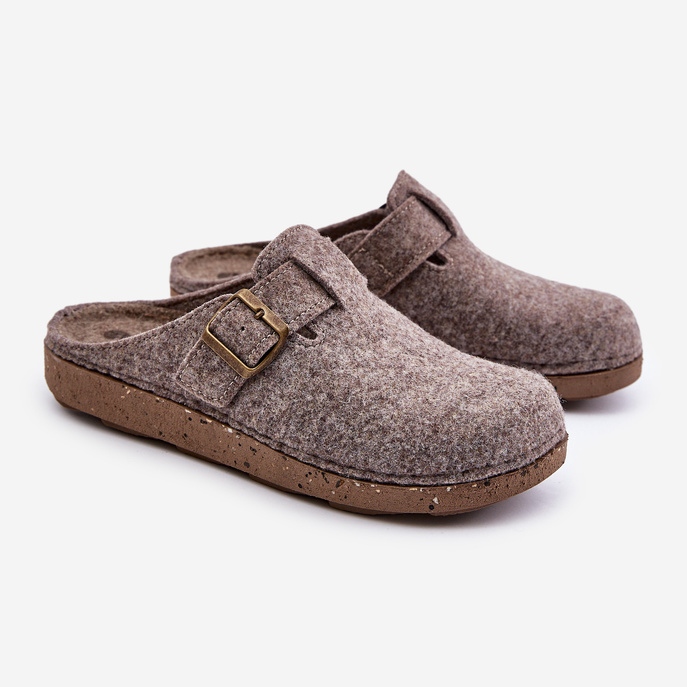 Muške papuče s kopčom Preventivne japanke Inblu MT000012 Bež 1