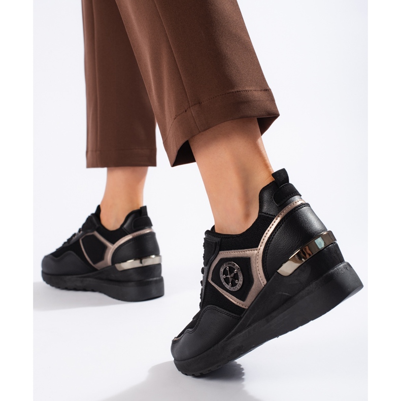 Ženske crne sportske cipele crna 2