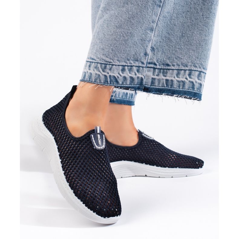 Ažurne natikače tamnoplave sportske cipele plava 1