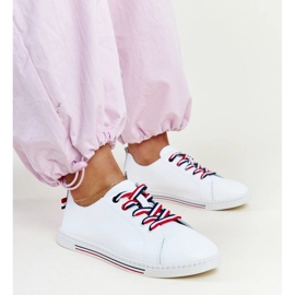 Vinceza bijele kožne tenisice bijela 1