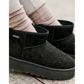 Čizme za snijeg s ukrasom na platformu Big Star OO274A105 Black crna 2