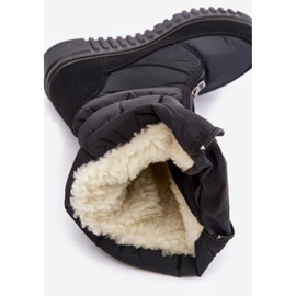 Tople ženske čizme za snijeg Progress PROGJ-24-149 crne crna 2