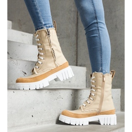 Bež izolirane Crispiero čizme 1