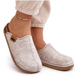 Ženska kućna obuća Papuče Inblu DJ000010 Svijetlo bež 4