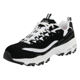Skechers D'Lites Biggest Fan 11930-BKW cipele crna 2