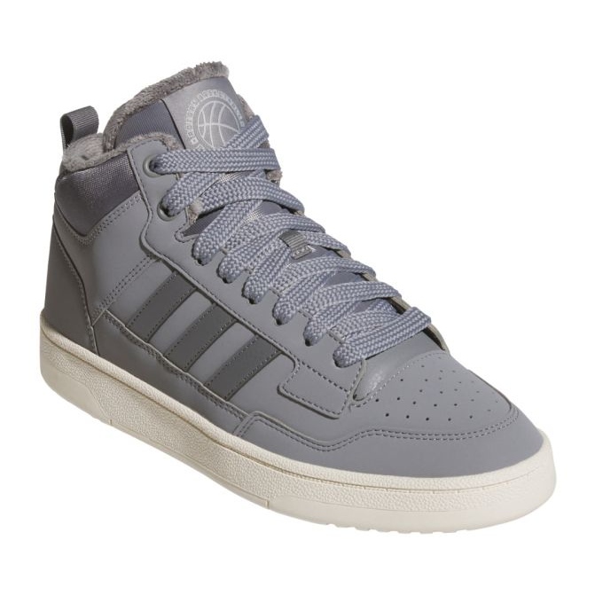 Adidas Rapid Court Mid Winterized JR0169 cipele siva 1