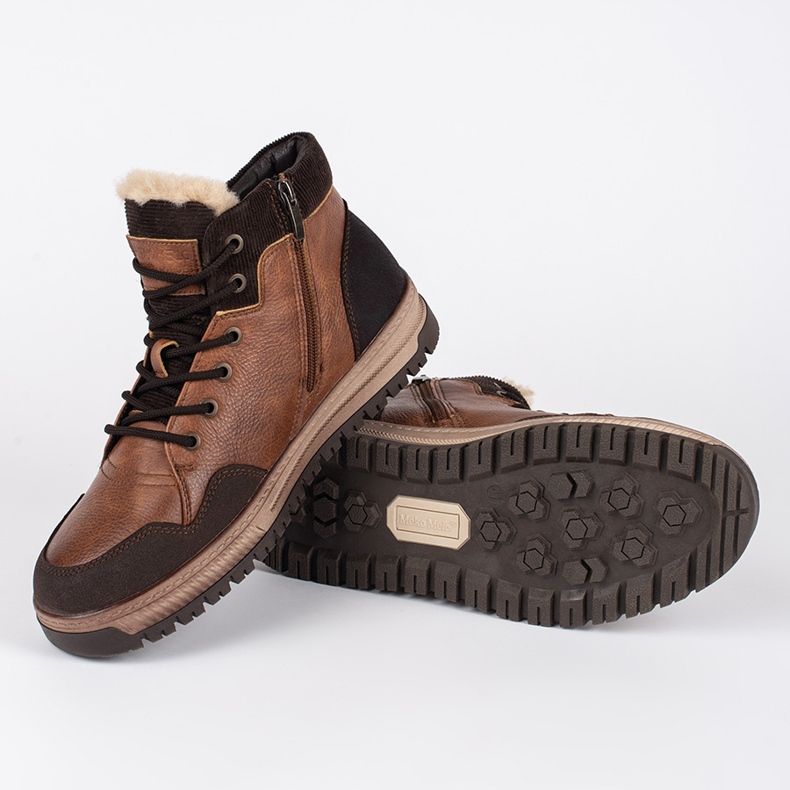 Muške izolirane visoke zimske čizme crna 2