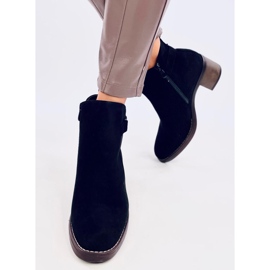 Klasične čizme na visoku petu Marsha Black crno 1