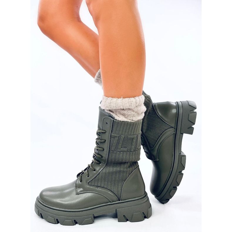 Radnici s fleksibilnim Calling Green gornjištem zelena 2