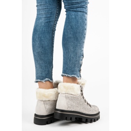 Kylie Elegantne čizme sa zaštitnikom smeđa 2