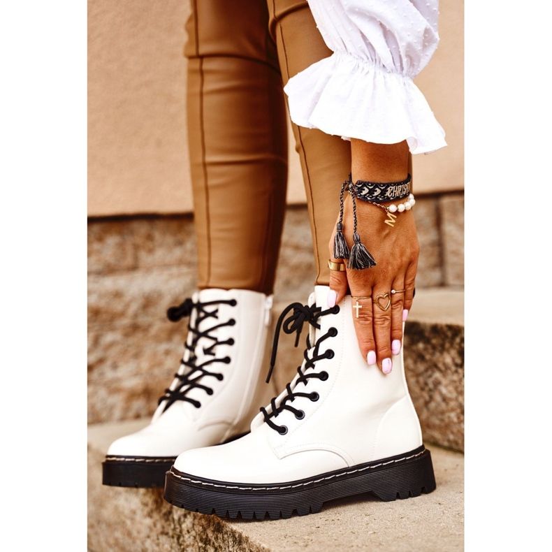 S.Barski Ženske čizme bijele Kognito bijela 1