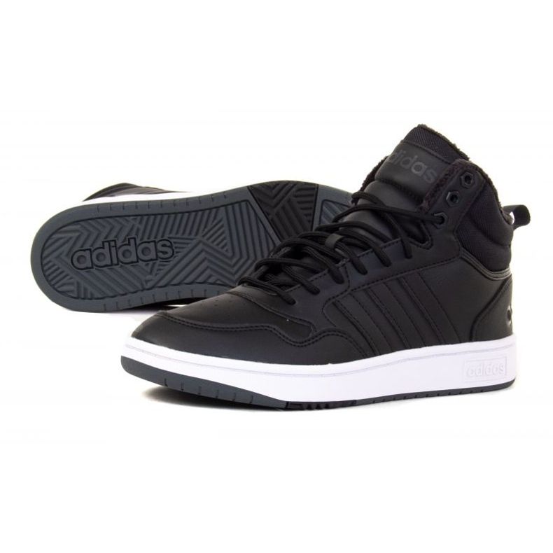 Adidas Hoops 3.0 Mid Wtr GZ6679 tenisice crno 1
