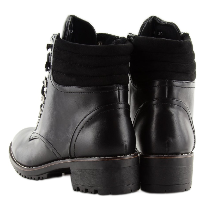 Traperice crne na vezice K-3 crne crno 2