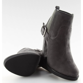 Čizme na stupu, siva antilop m267p Siva 1