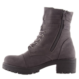 Sive čizme Workery Suede sive TS10 Grey siva 1