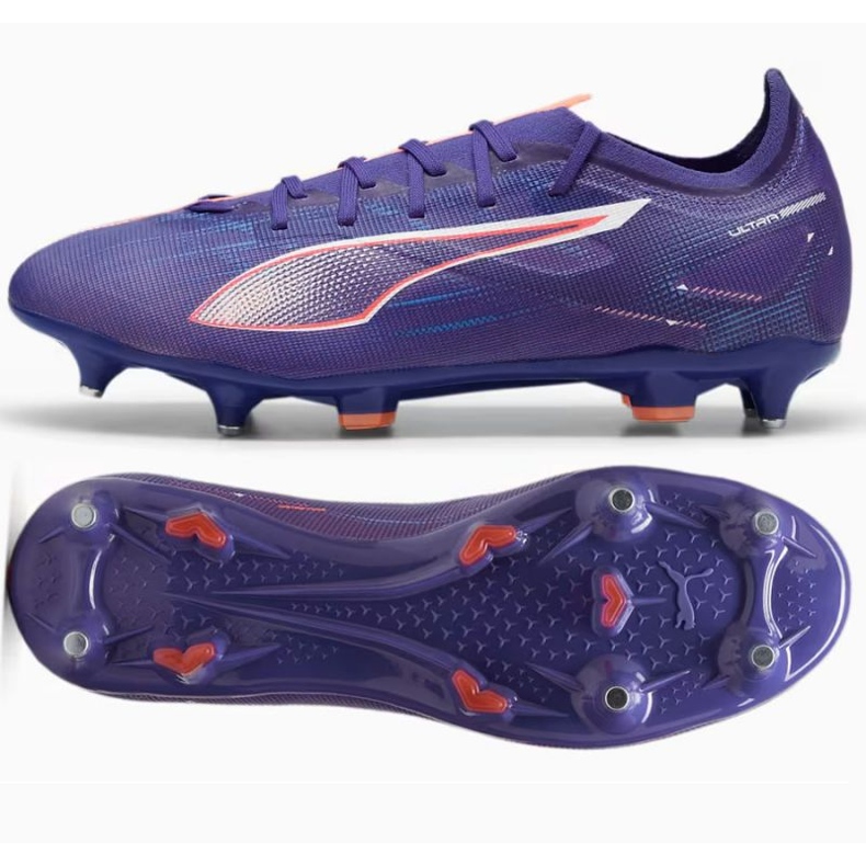 Puma Ultra 5 Match MxSG cipele 107893 01 ljubičasta 1