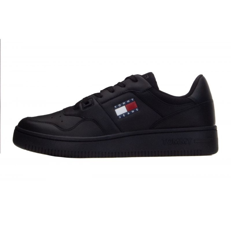 Tommy Hilfiger Retro Basket Ess M EM0EM00955 Ogk cipele crna 1