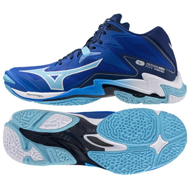 Cipele Mizuno Wave Lightning Z8 Mid V1GA240501 plava 1