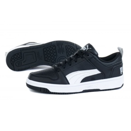 Puma Rebound Layup Lo Sl Jr 370490 02 crno 1