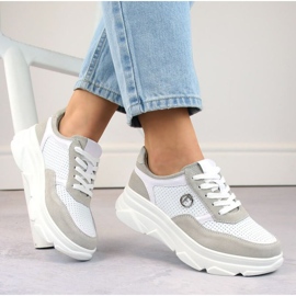 Filippo W PAW531A kožne sportske cipele, bijele bijela 2