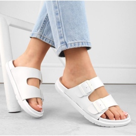 Big Star INT2004B pjenaste japanke s kopčama, bijele bijela 1