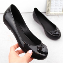 Udobne mirisne balerinke Zaxy W INT2007B, crne crna 2