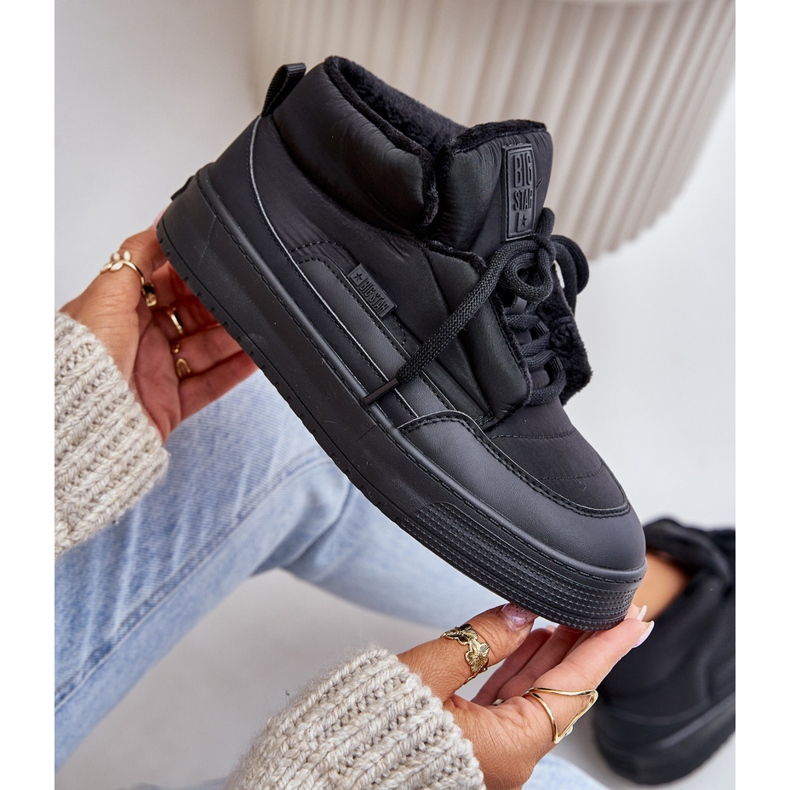 Big Star ženske izolirane tenisice OO274A530 crne crna 3