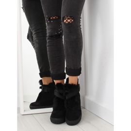 Tenisice s krznom crne 3123 crne crno 2