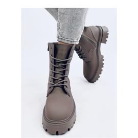 Gležnjače na vezanje Tamar Green - Inello zelena 2